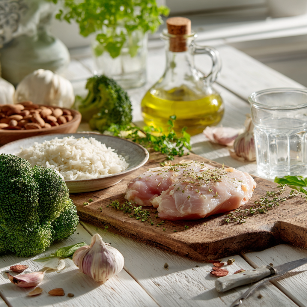ricette pollo mandorle