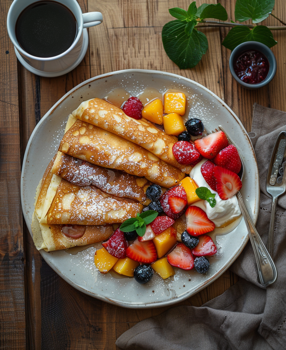 come farcire i pancake già pronti
