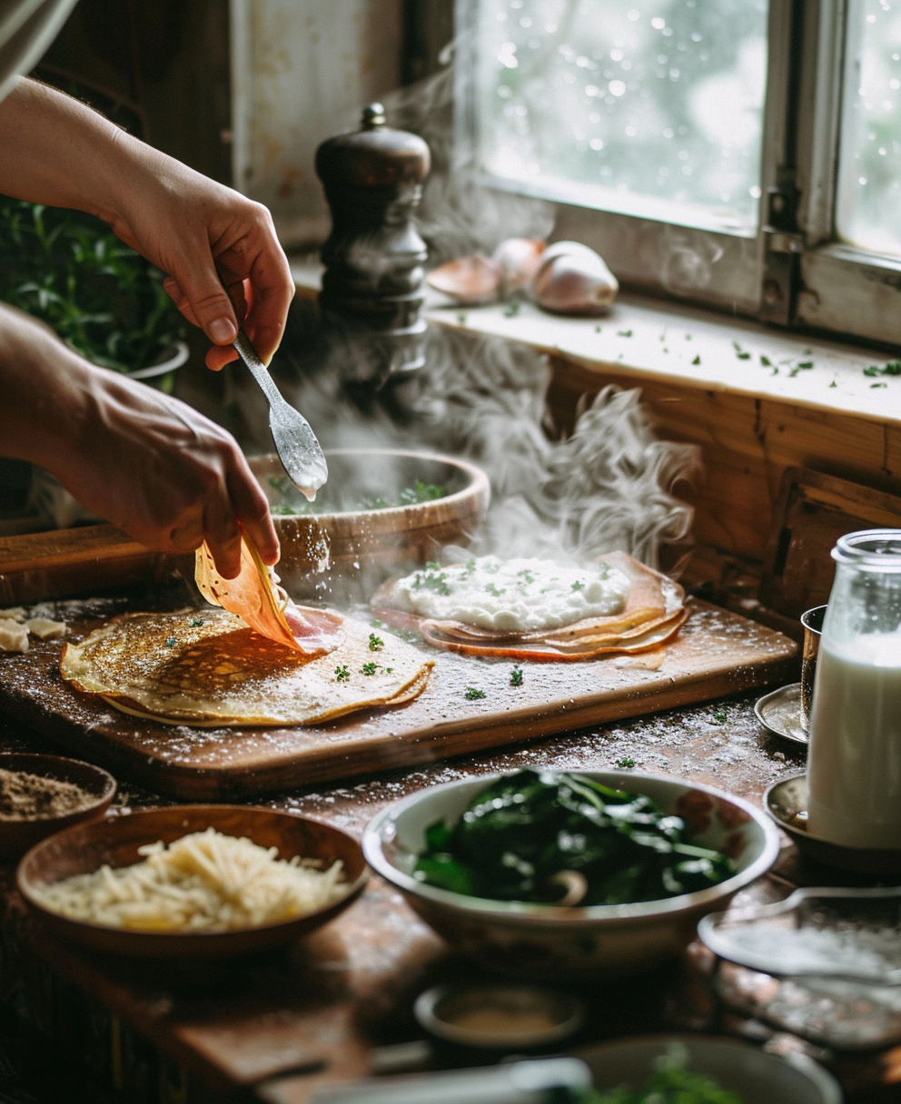 come farcire i pancake già pronti