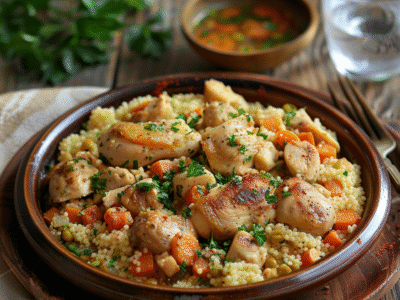 Ricetta del Cous Cous con Pollo e Verdure: Un Piatto Sano e Delizioso