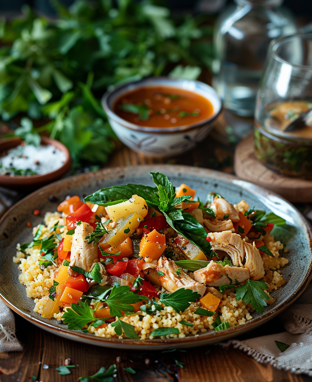 cous cous ricette pollo e verdure