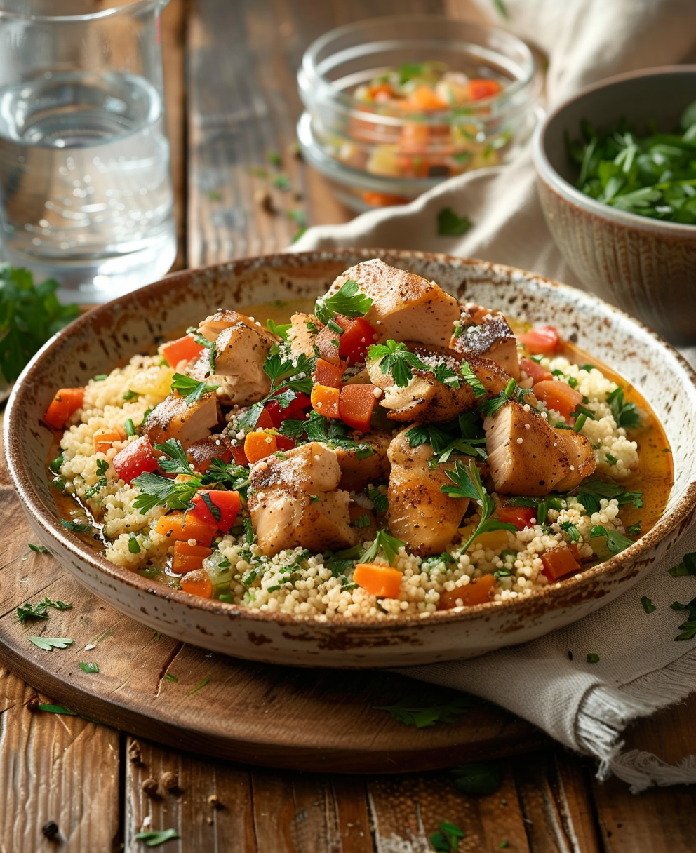 cous cous ricette pollo e verdure