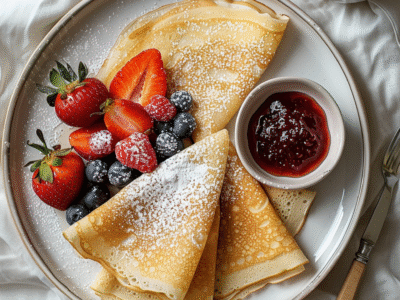 Ricetta delle Crepes Dolci Senza Burro: Leggere e Deliziose