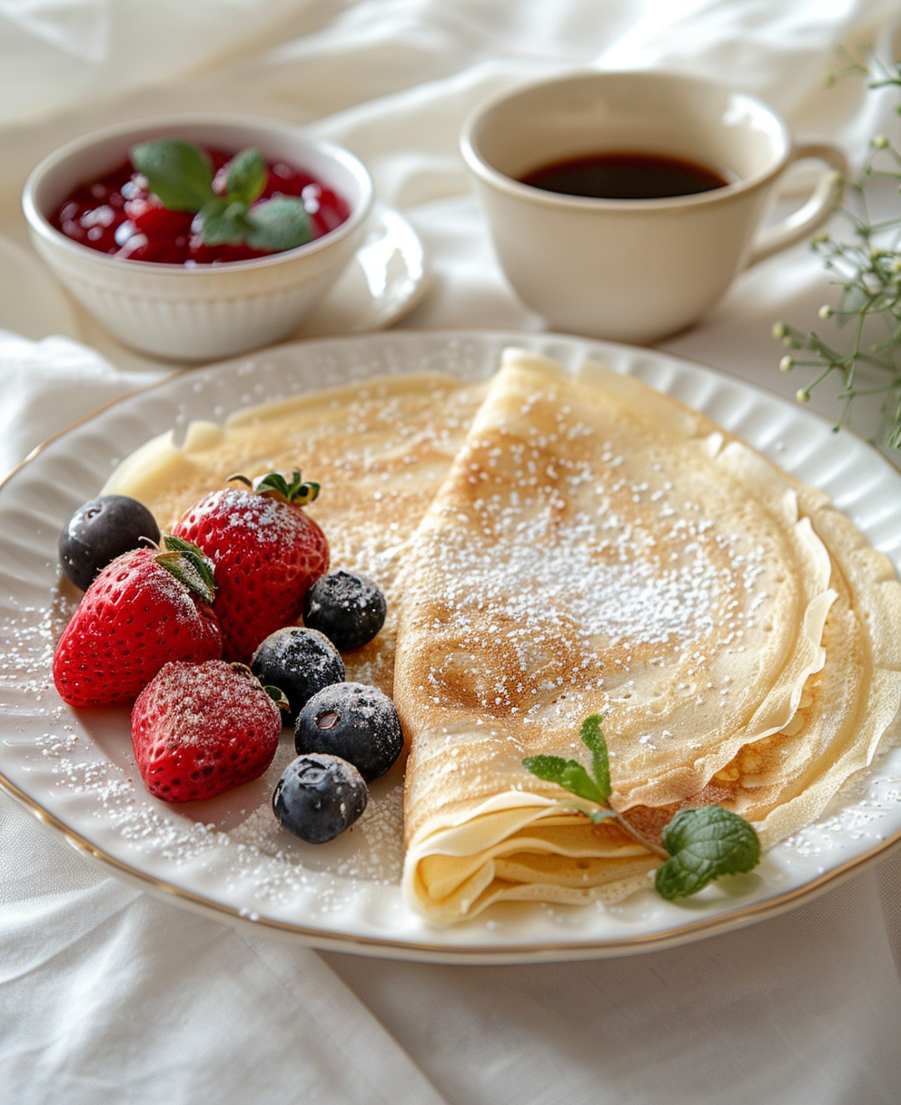 crepes dolci senza burro