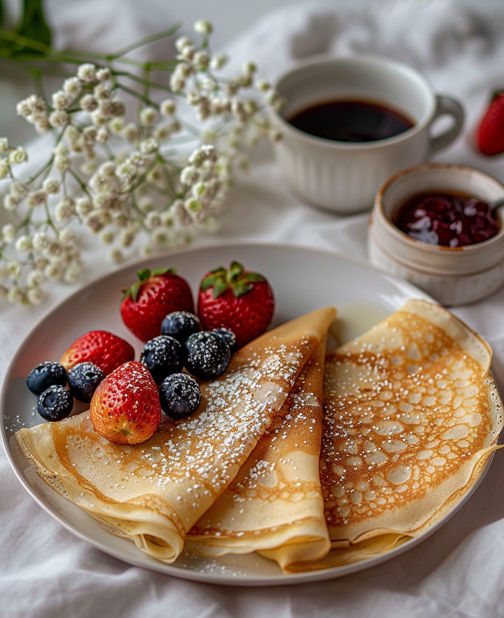 crepes dolci senza burro