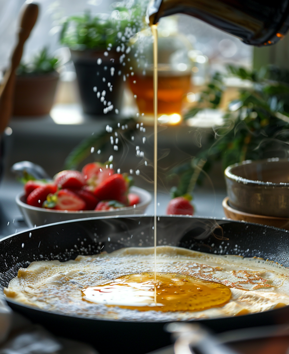 crepes dolci senza burro