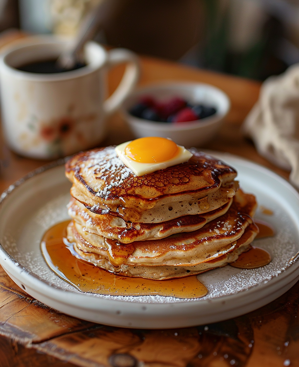 pancake con farina di avena e uova inter
