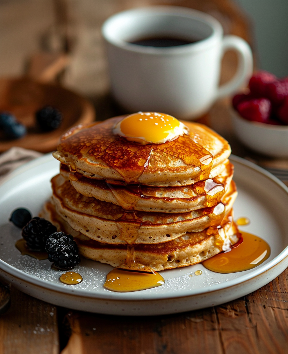 pancake con farina di avena e uova inter