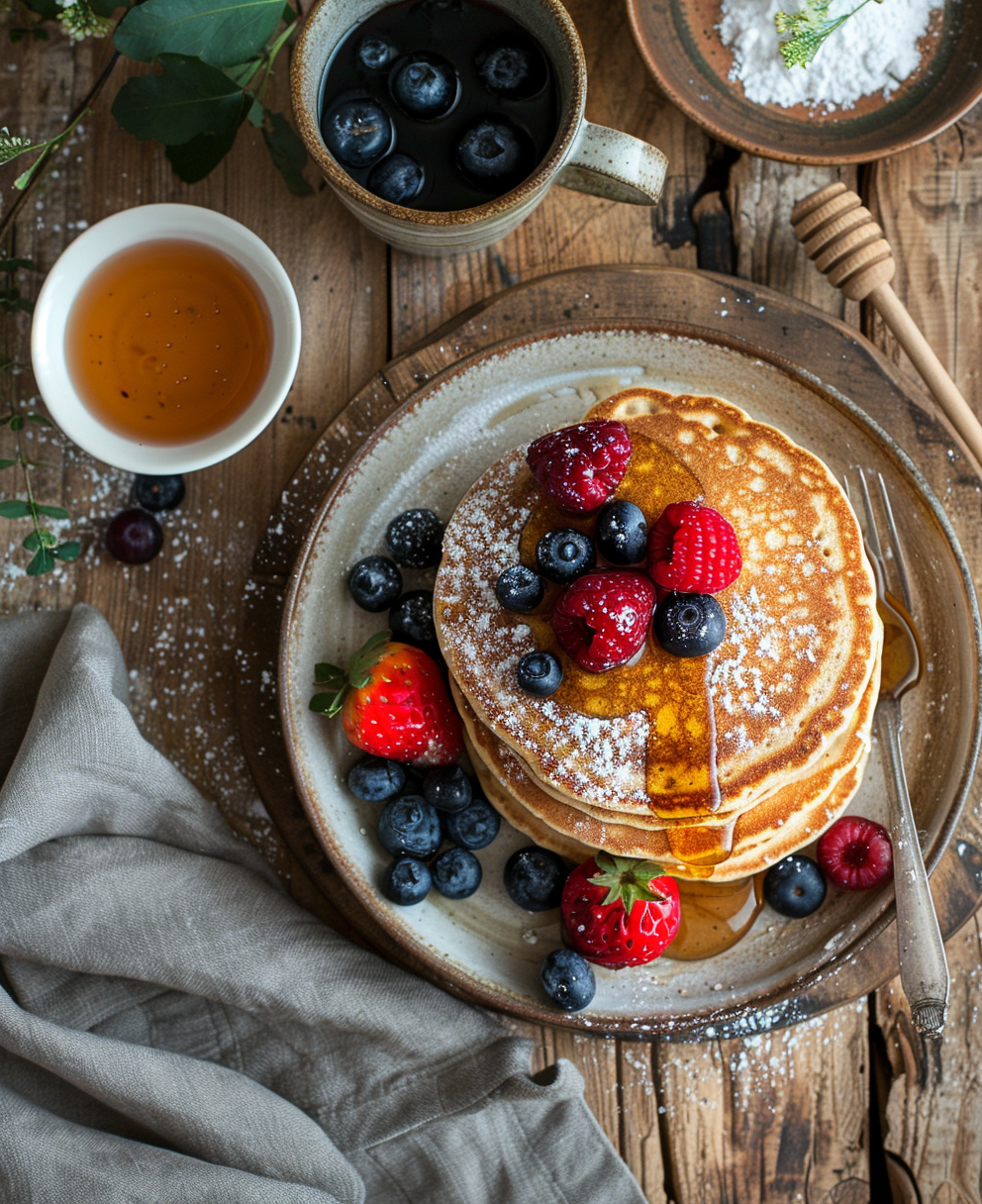 pancake grano saraceno