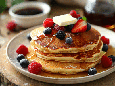 Pancake Keto con Farina di Mandorle: La Ricetta Perfetta per una Colazione Salutare
