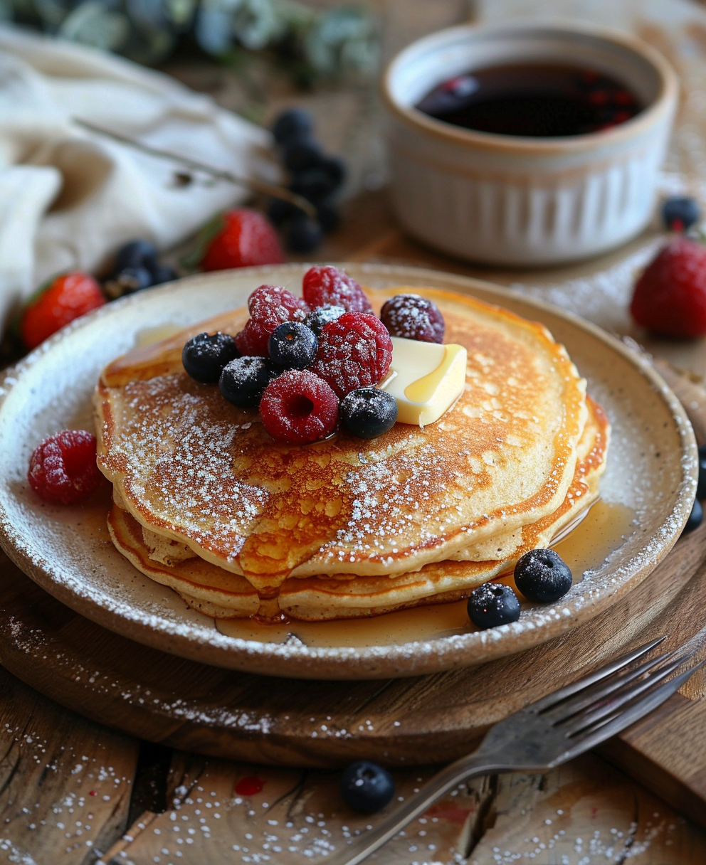pancake keto con farina di mandorle