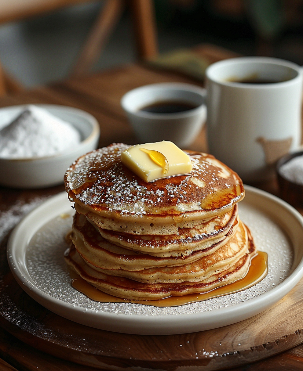 pancakes con farina di castagne