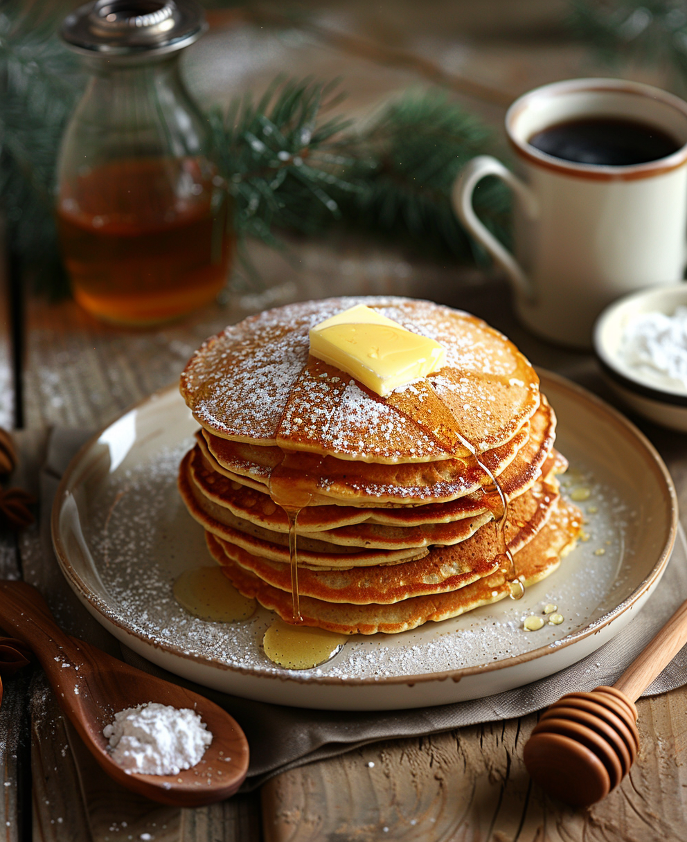 pancakes con farina di castagne
