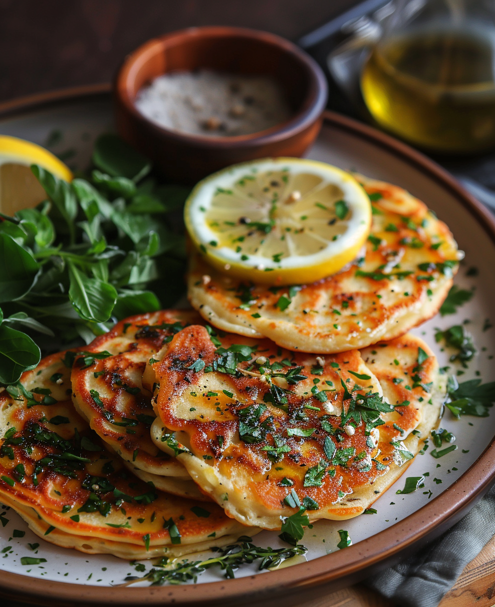 pancakes con farina di ceci