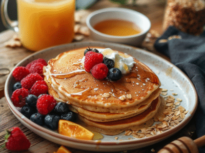 Pancakes Integrali: La Colazione Perfetta per una Dieta Sana e Gustosa