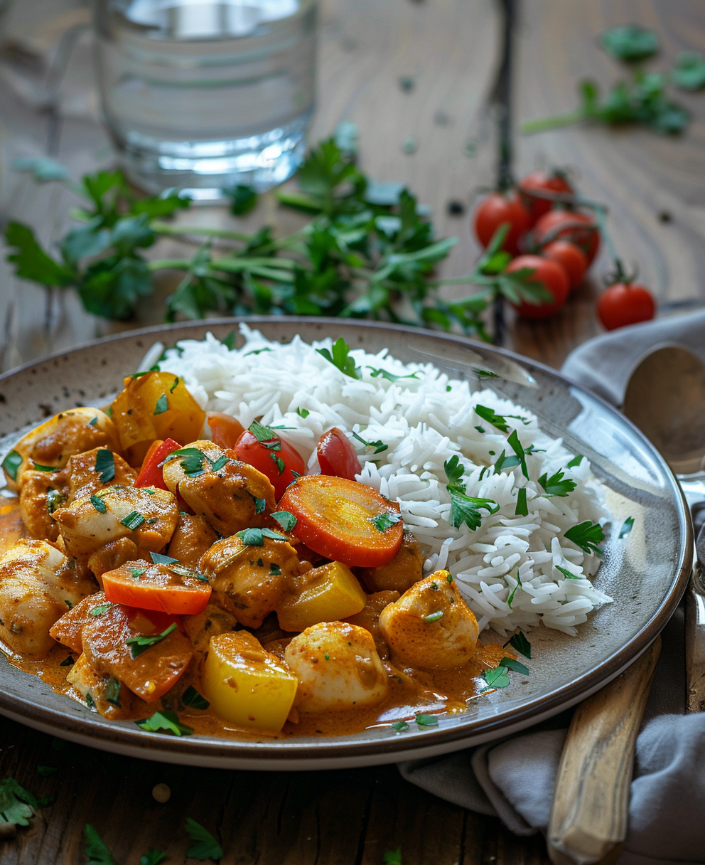 pollo al curry ricetta originale