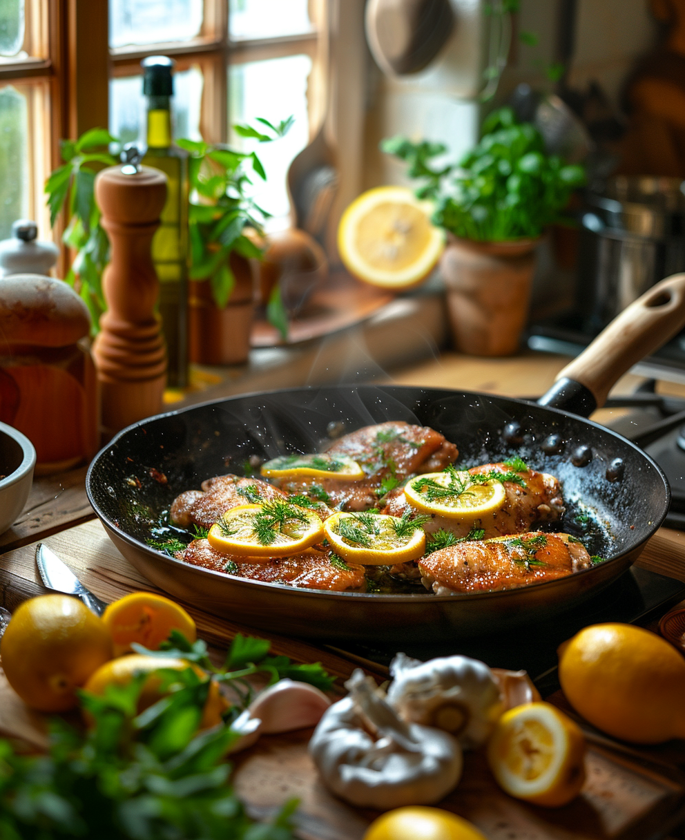 pollo al limone ricetta