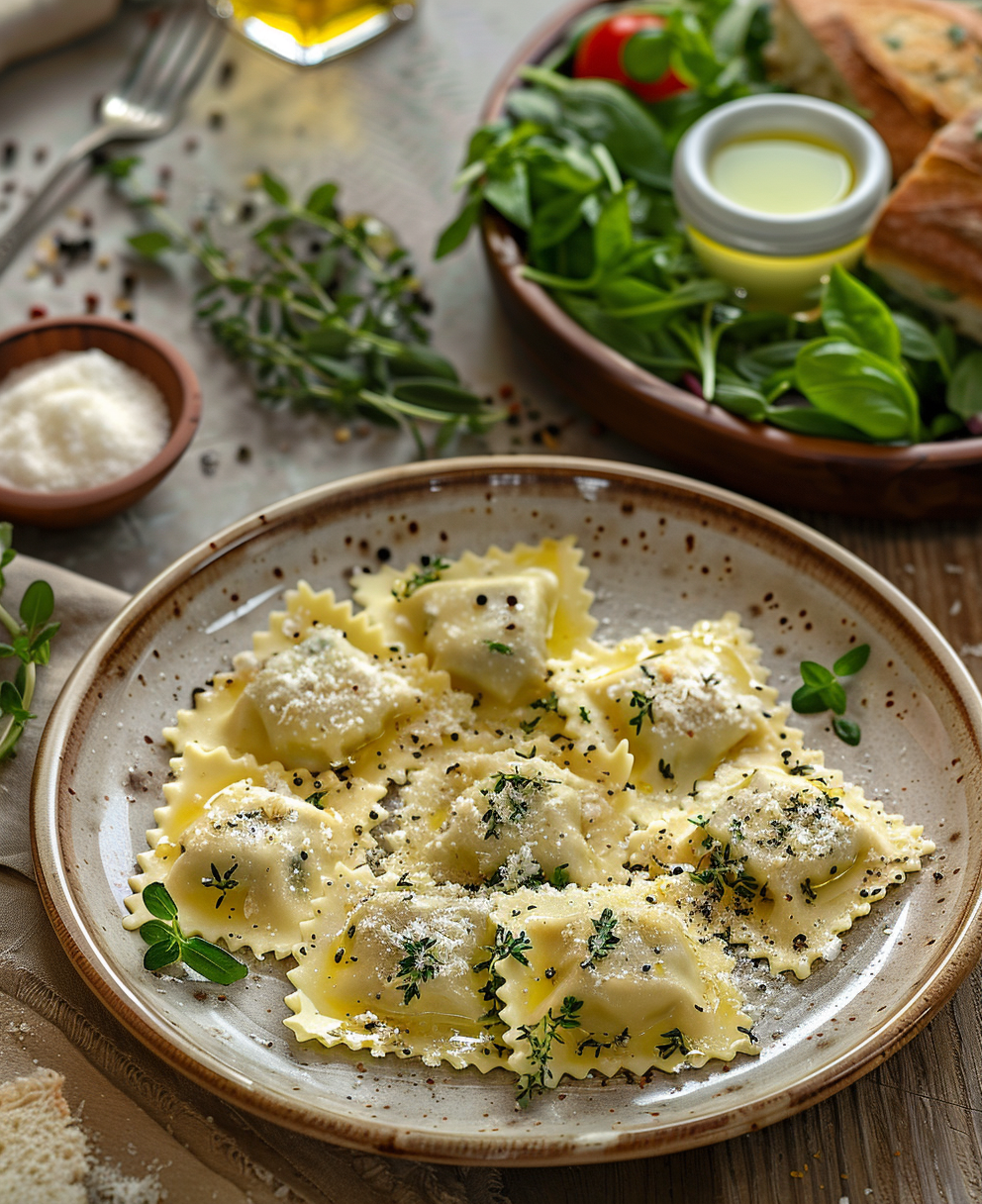 ravioli di pasta fresca