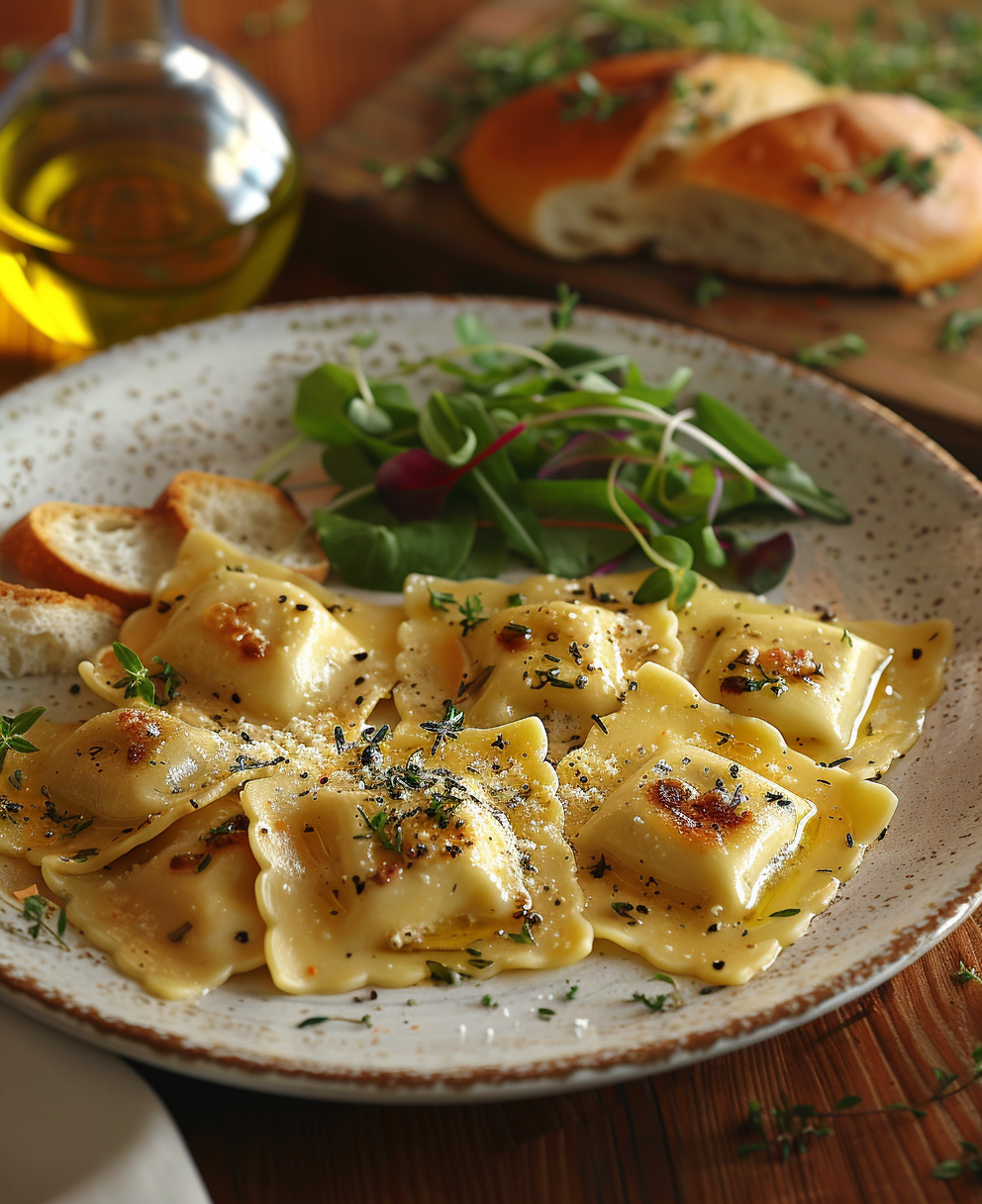 ravioli di pasta fresca