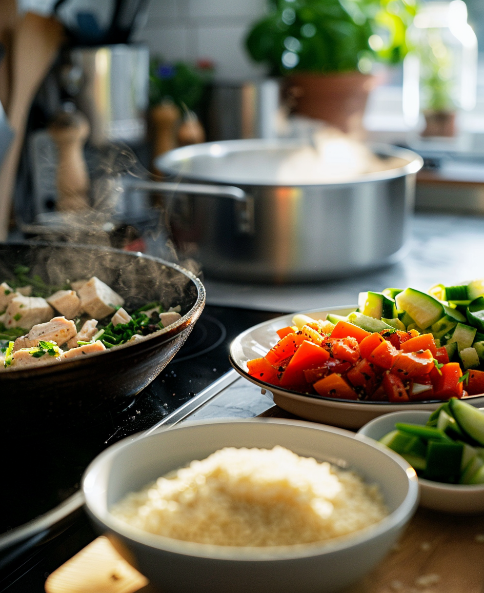 ricetta cous cous con pollo e verdure