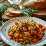 ricetta cous cous con verdure e pollo