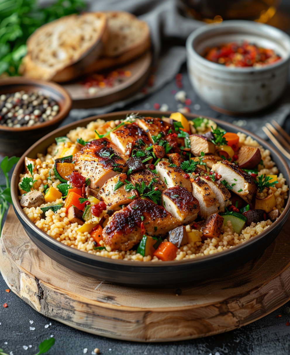 ricetta cous cous verdure e pollo