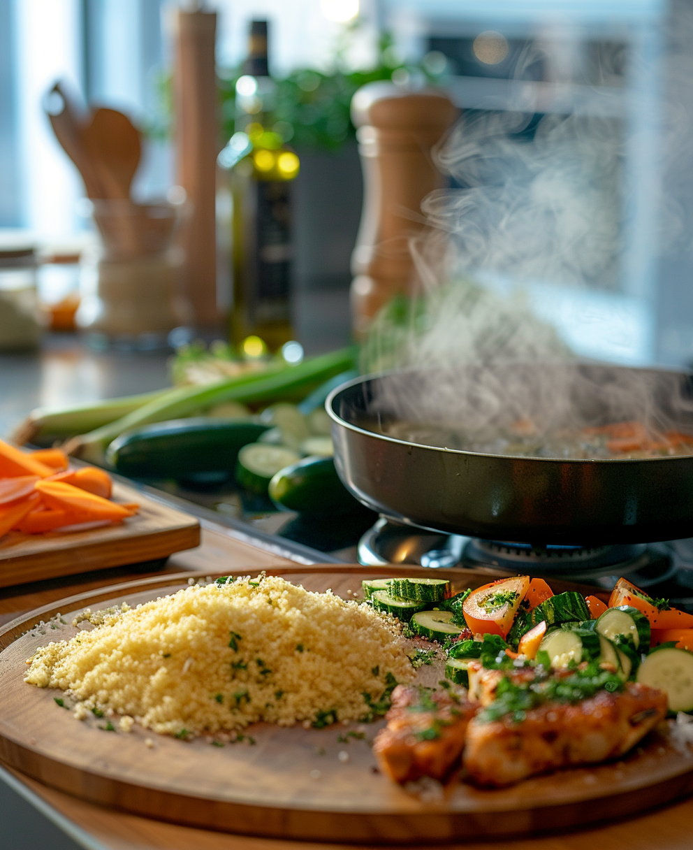 ricetta cous cous verdure e pollo
