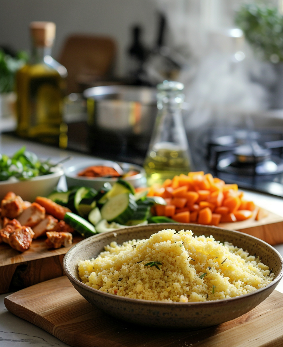 ricetta cous cous verdure e pollo