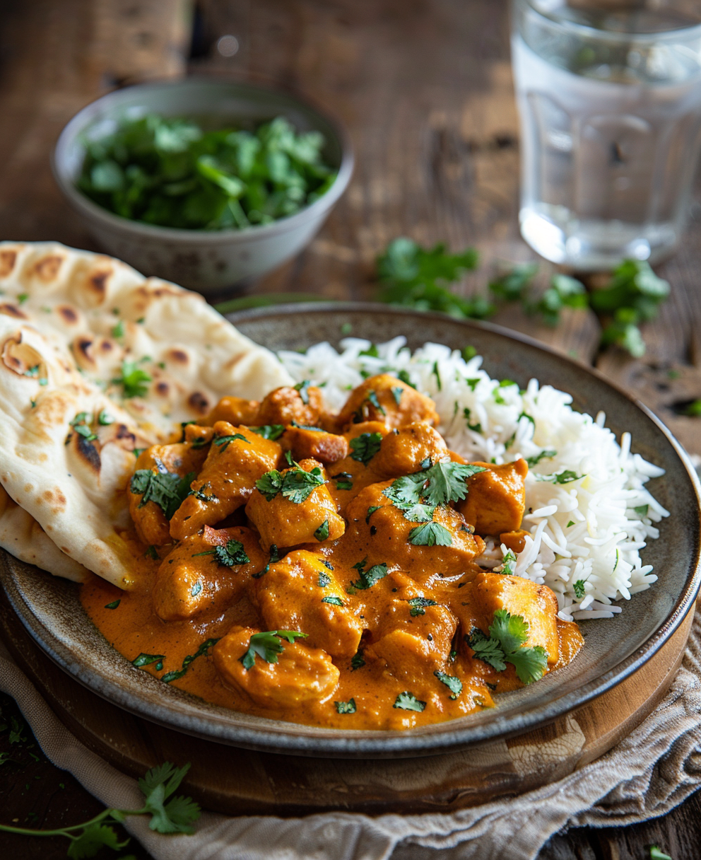 ricetta del pollo al curry