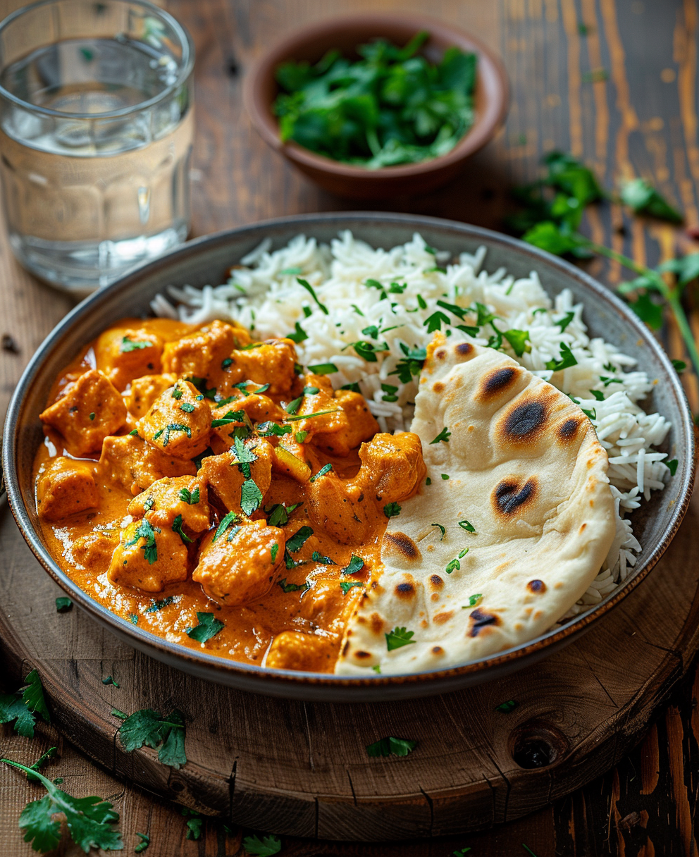 ricetta del pollo al curry
