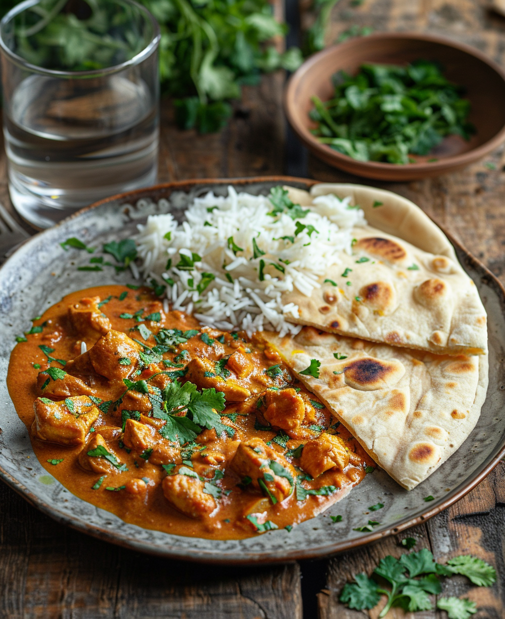 ricetta del pollo al curry