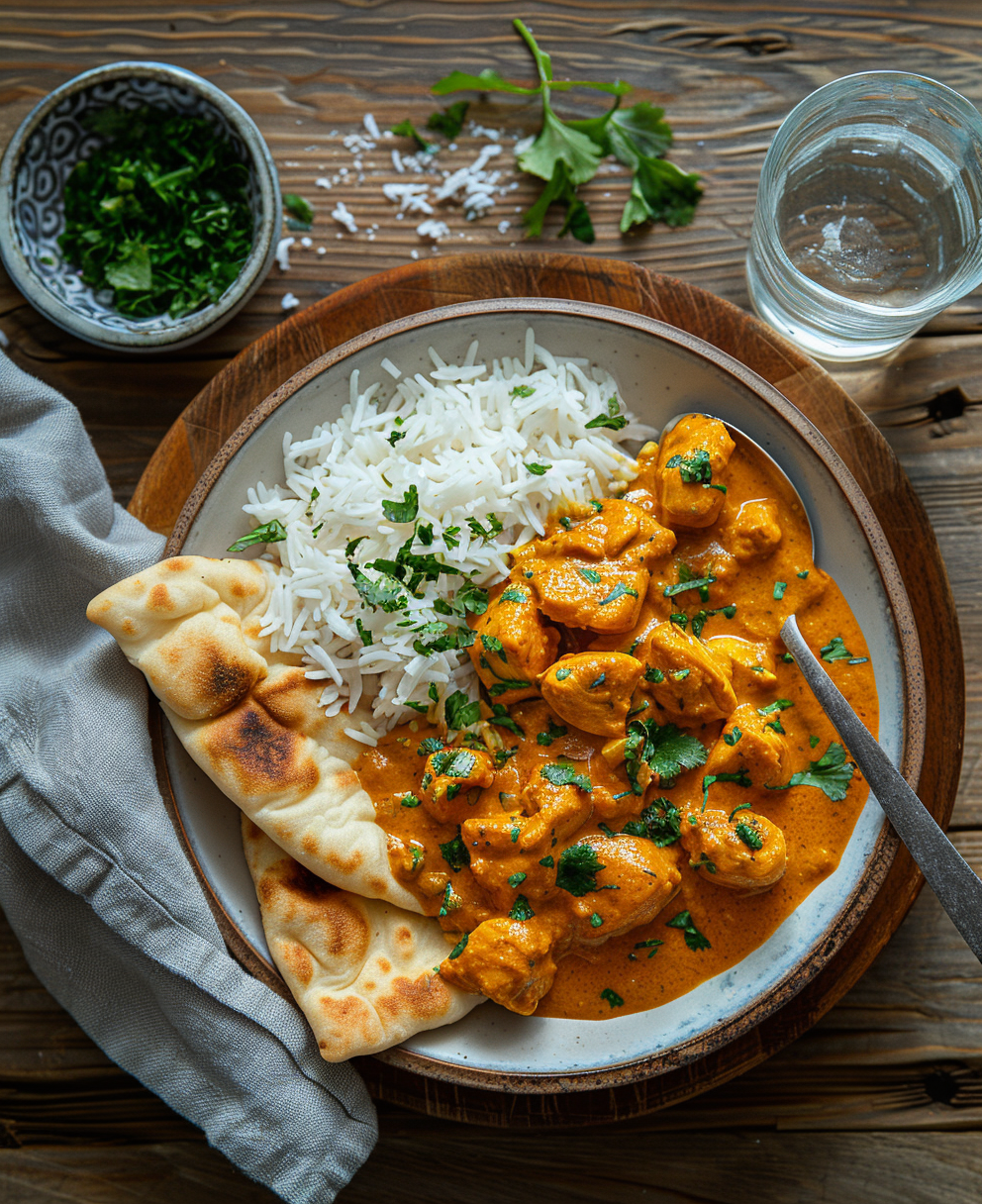 ricetta del pollo al curry