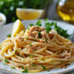 ricetta pasta tonno fresco