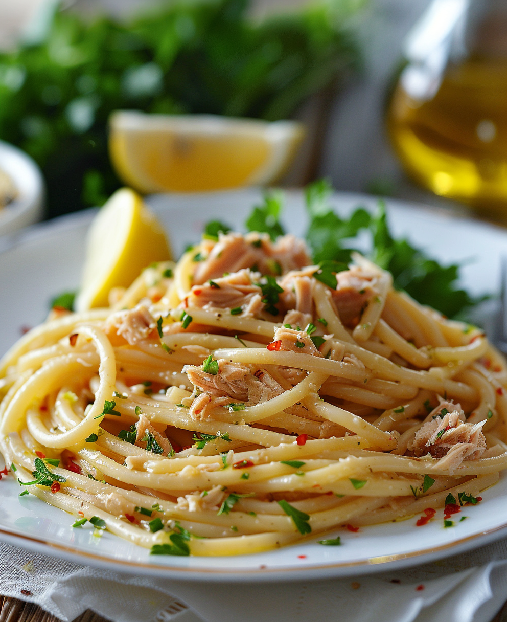 ricetta pasta tonno fresco