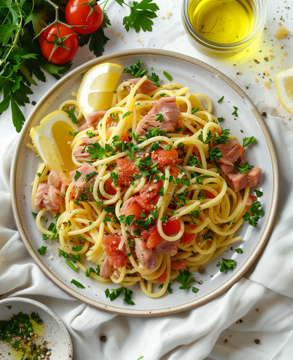 ricetta pasta tonno fresco