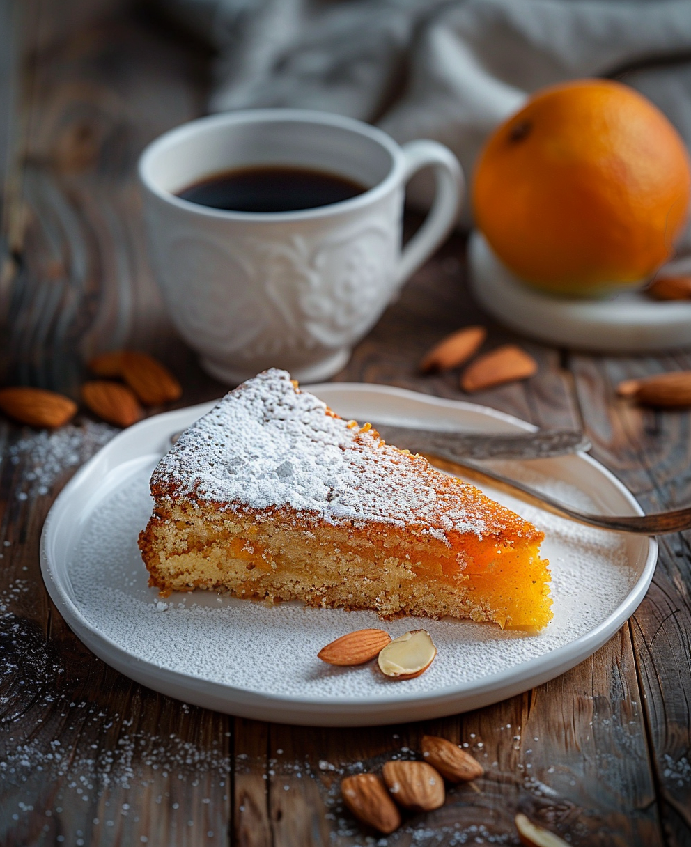 torta di carote e mandorle