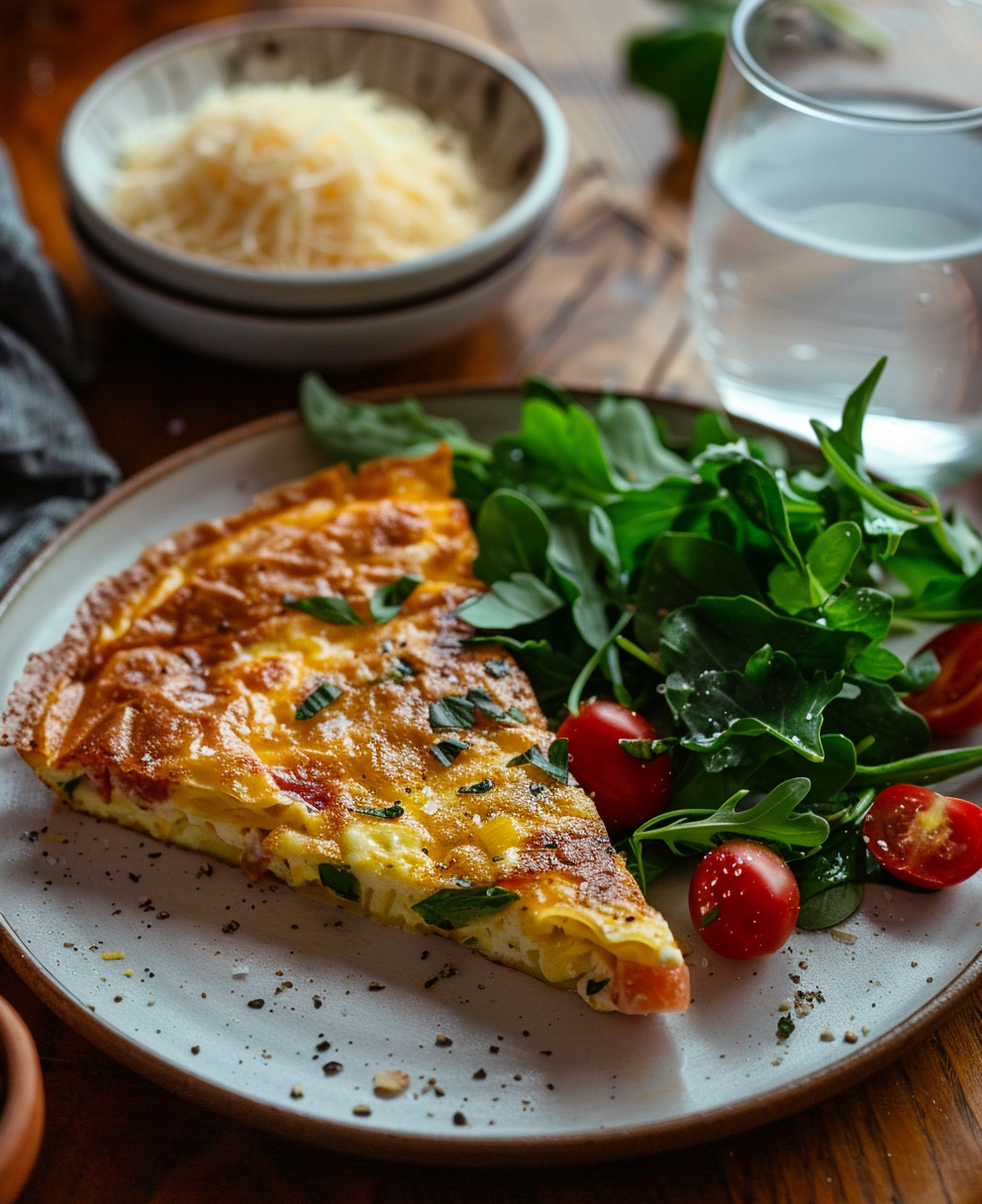 Frittata di pasta al forno