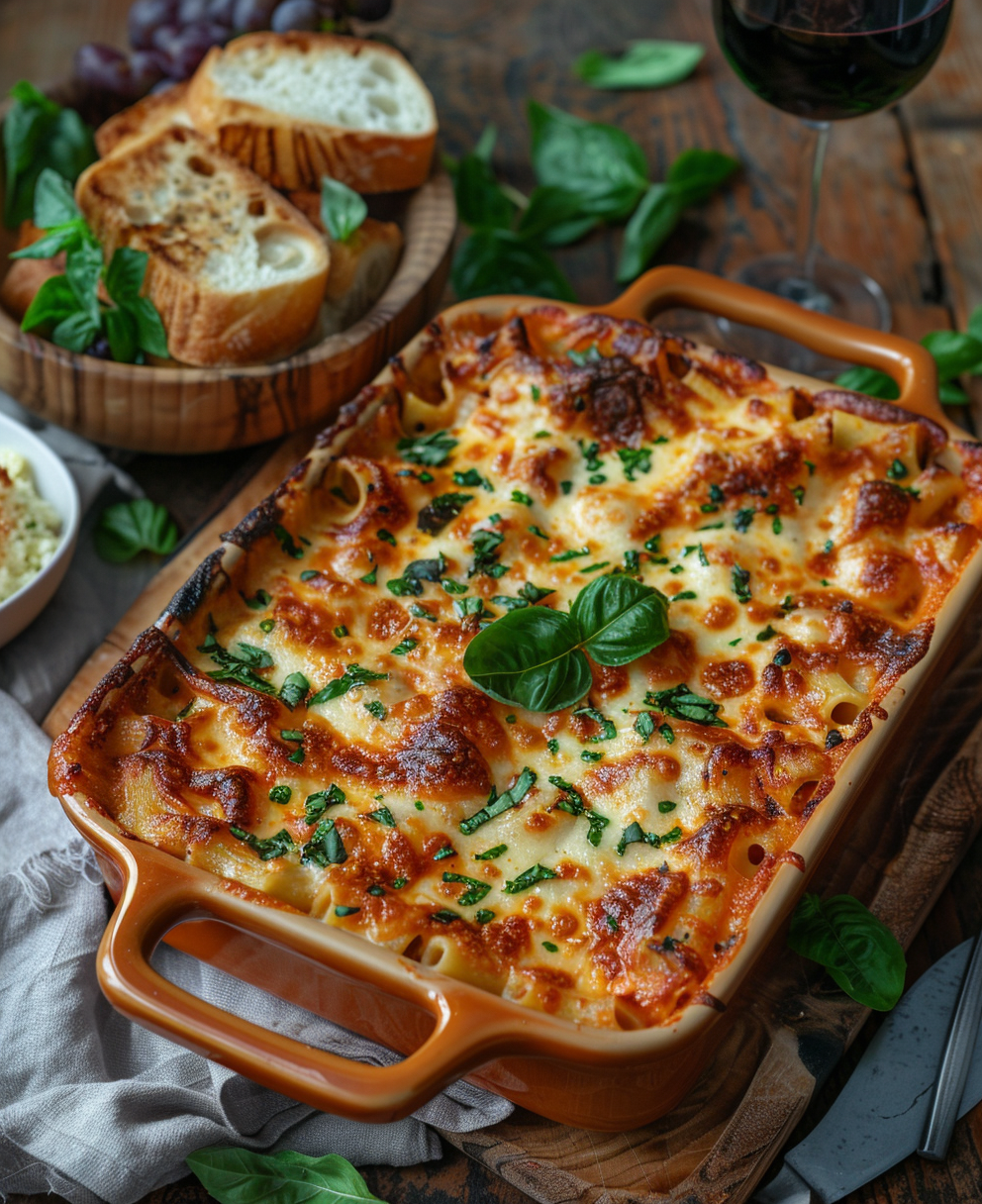 Pasta al forno con melanzane alla napoletana