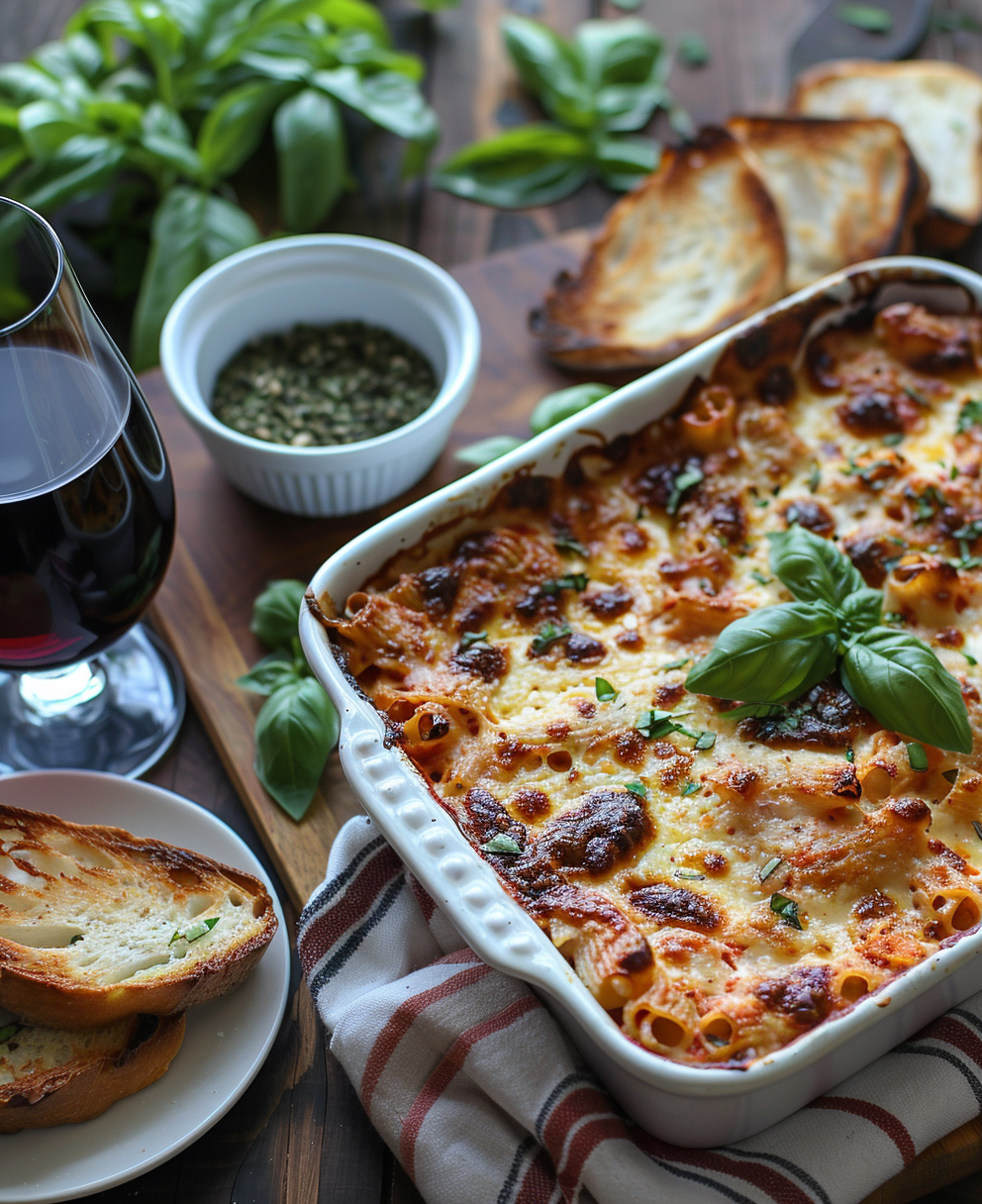 Pasta al forno con melanzane alla napoletana