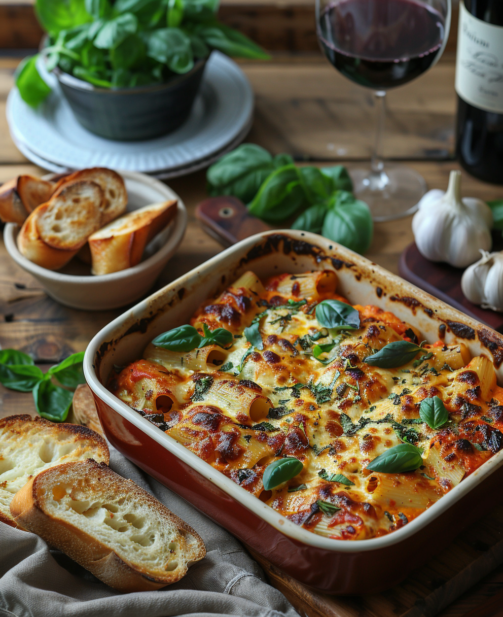 Pasta al forno con melanzane alla napoletana