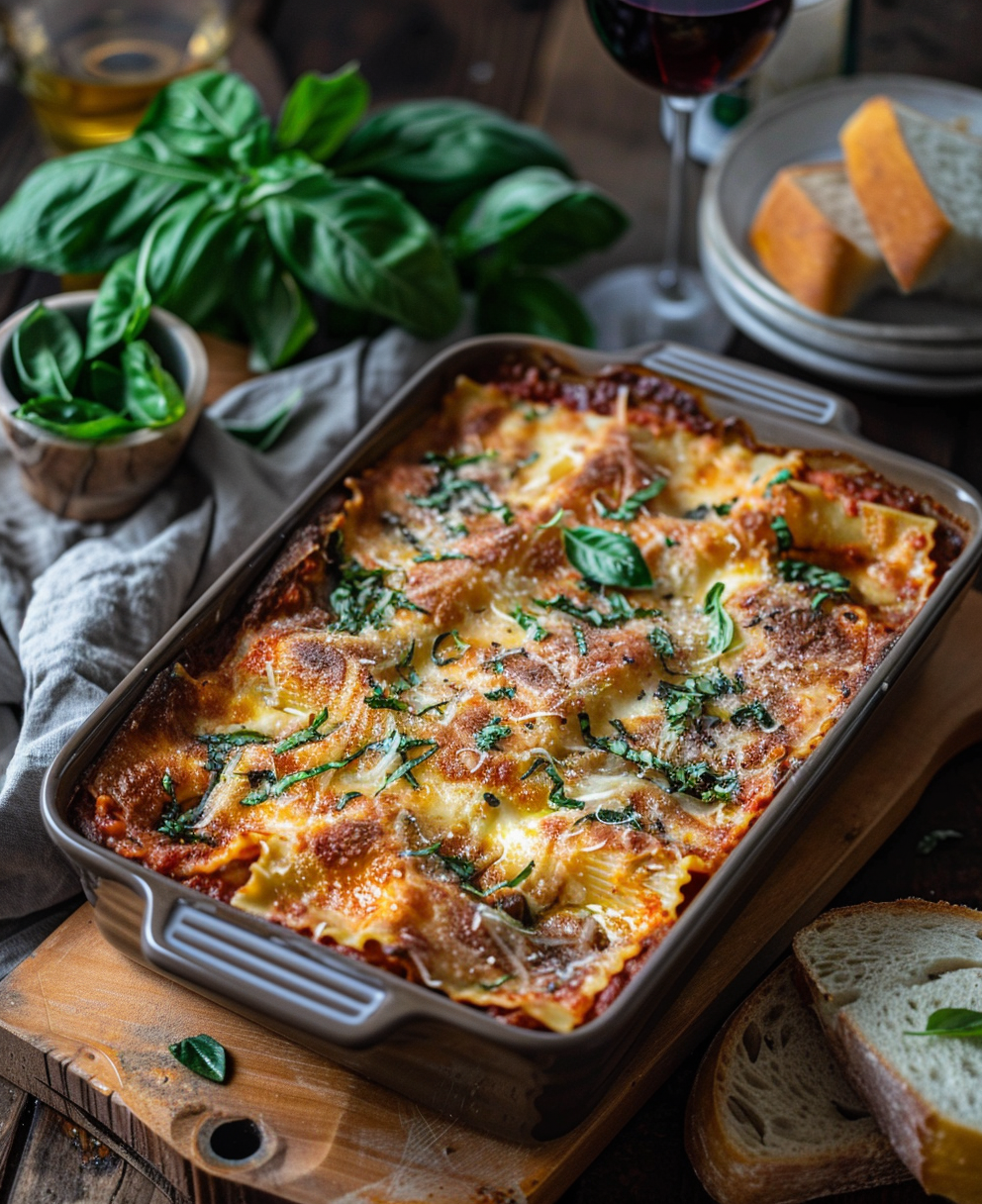 Pasta al forno vegan