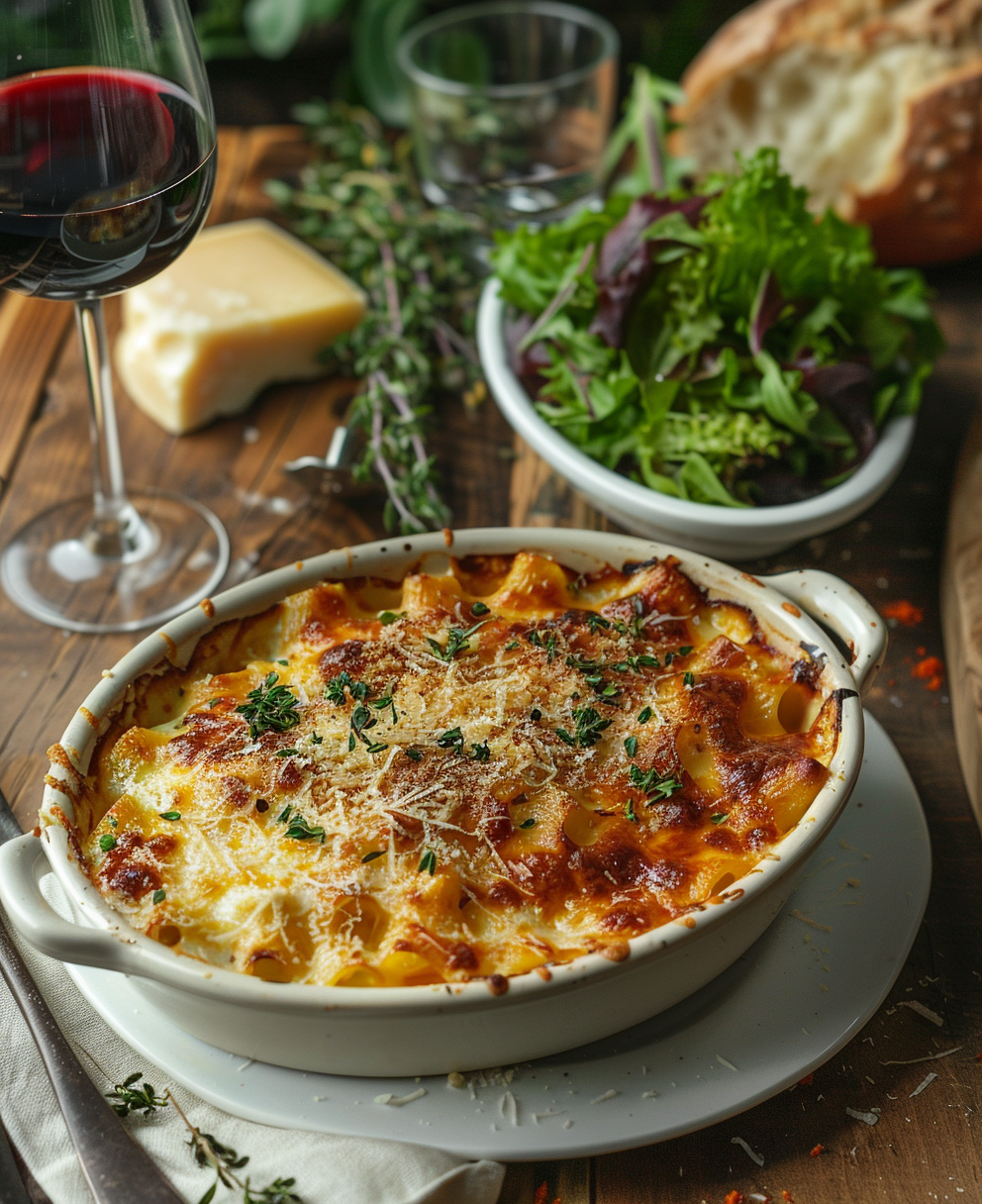 Pasta gratinata al forno