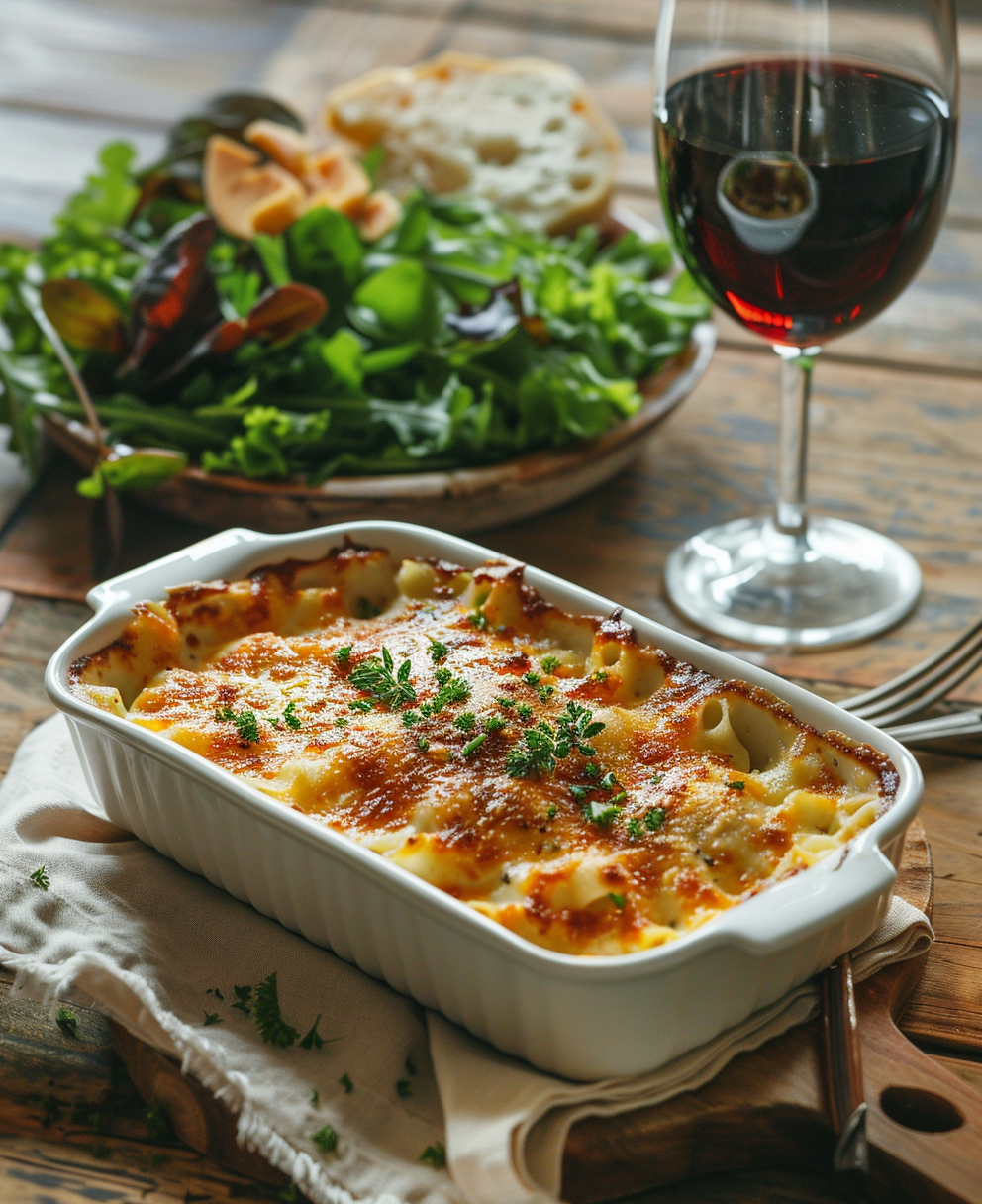 Pasta gratinata al forno