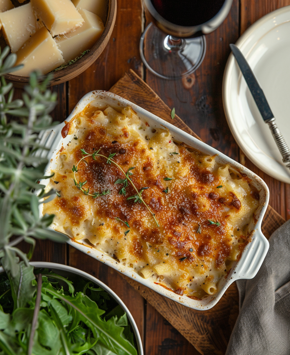 Pasta gratinata al forno