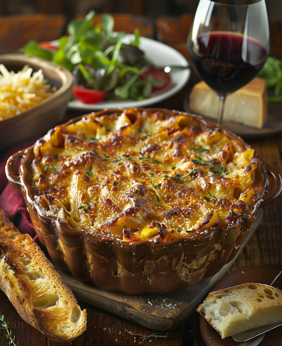 Pasticcio al forno di pasta