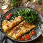 crepes agli spinaci e ricotta