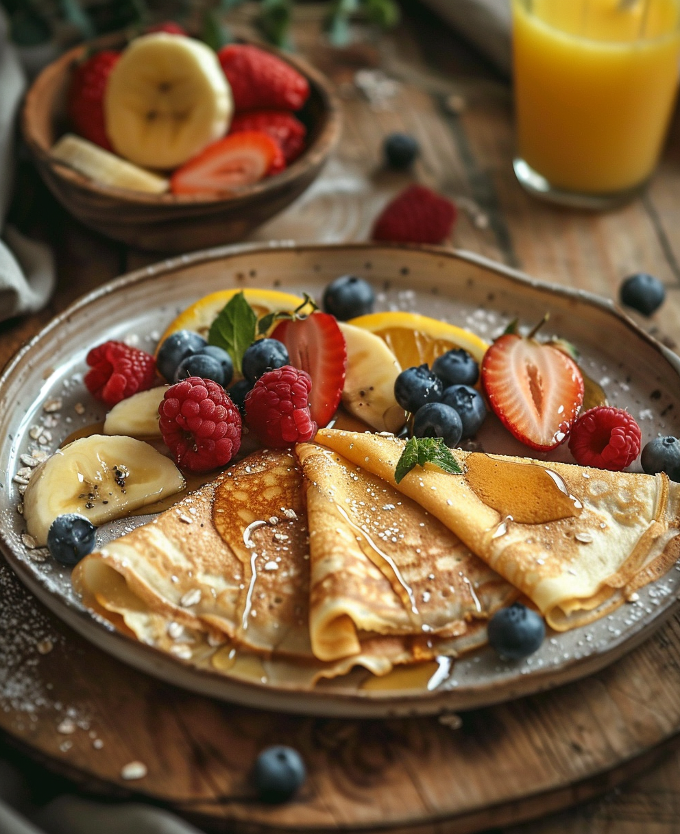 crepes farina di avena senza uova