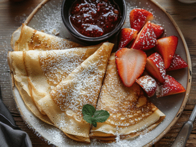 Crepes per 2 persone: Ricetta facile e veloce