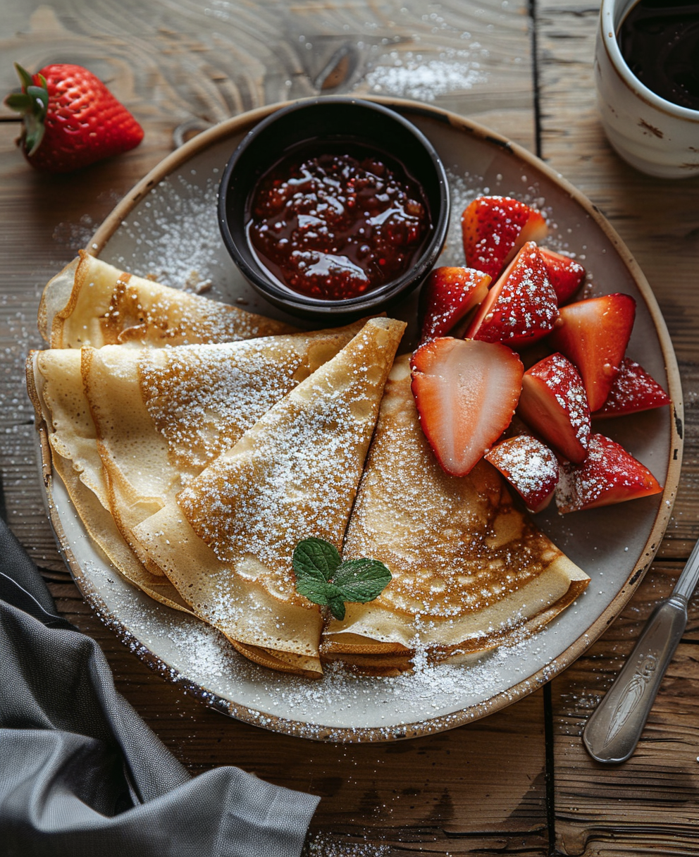 crepes per 2 persone