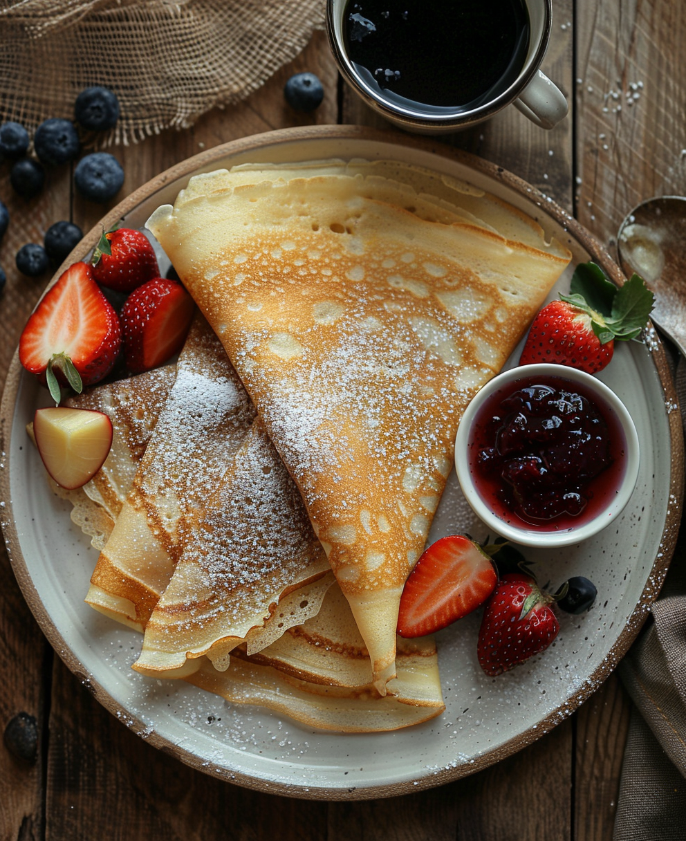 crepes per 2 persone
